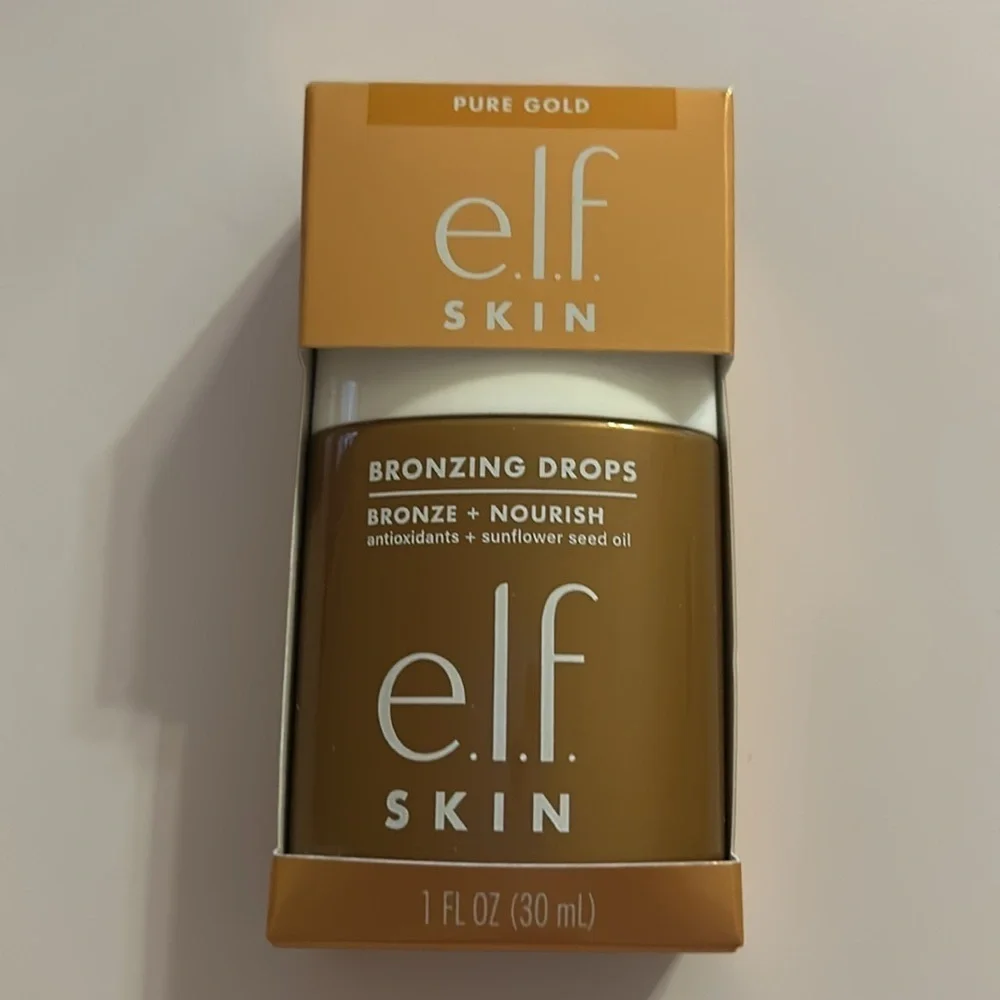 e.l.f. Cosmetics Bronzing Drops BRONZE 2 - PURE GOLD / BRAND NEW